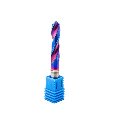 Broca de metal duro 55hrc ø 07,2 x 060,0 x 30,0mm haste ø 07,2mm naco blue - scd-072b dry cut