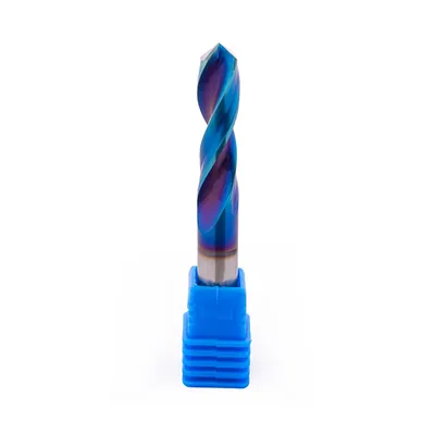 Broca de metal duro 55hrc ø 07,5 x 060,0 x 30,0mm haste ø 07,5mm naco blue - scd-075b dry cut