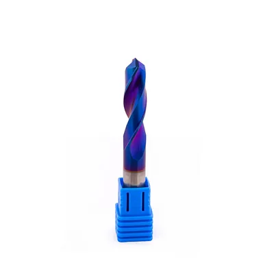 Broca de metal duro 55hrc ø 08,0 x 060,0 x 30,0mm haste ø 08,0mm naco blue - scd-080b dry cut