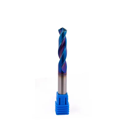 Broca de metal duro 55hrc ø 08,3 x 075,0 x 35,0mm haste ø 08,3mm naco blue - scd-083b dry cut
