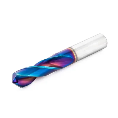 Broca de metal duro 55hrc ø 11,5 x 075,0 x 35,0mm haste ø 11,5mm naco blue - scd-115b dry cut