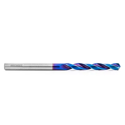 Broca de metal duro 55hrc ø 06,2 x 100,0 x 50,0mm haste ø 06,2mm naco blue - mcd-062b dry cut