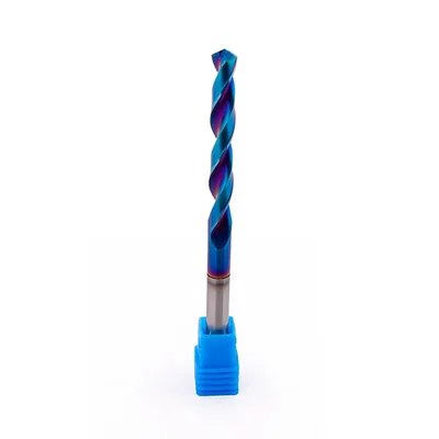 Broca de metal duro 55hrc ø 06,5 x 100,0 x 50,0mm haste ø 06,5mm naco blue - mcd-065b dry cut