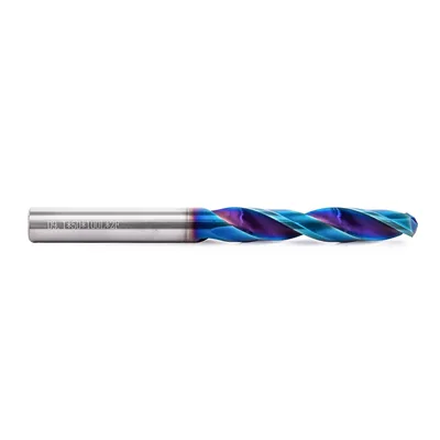 Broca de metal duro 55hrc ø 09,2 x 100,0 x 50,0mm haste ø 09,2mm naco blue - mcd-092b dry cut