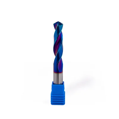 Broca de metal duro 55hrc ø 12,0 x 100,0 x 50,0mm haste ø 12,0mm naco blue - mcd-120b dry cut