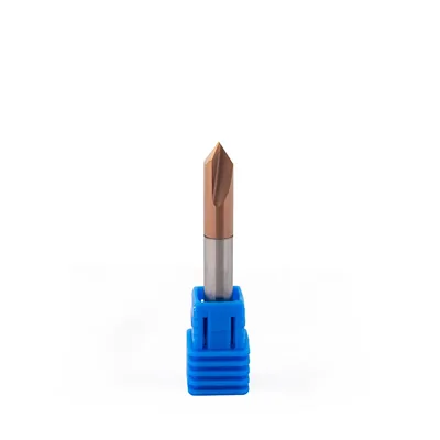 Ferramenta de chanfro/ponto de centro ø 06 x 050mm canal reto metal duro altisin - srs-060a dry cut