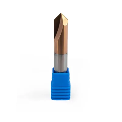 Ferramenta de chanfro/ponto de centro ø 12 x 075mm canal reto metal duro altisin - srs-120a dry cut