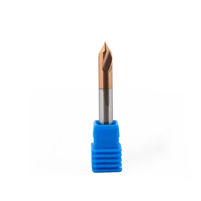 Ferramenta de chanfro/ponto de centro ø 06 x 050mm helicoidal metal duro altisin - shs-060a dry cut