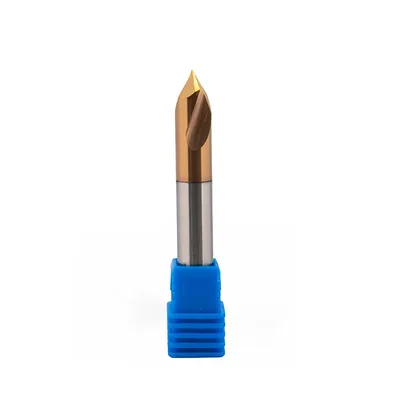 Ferramenta de chanfro/ponto de centro ø 08 x 060mm helicoidal metal duro altisin - shs-080a dry cut