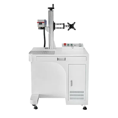 Máquina de gravação a laser 50w em metais com bancada - fiber laser mgld-50 mawbra