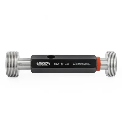 Tampão calibrador de rosca passa e não passa mf 6h m36,0 x 2,00 - tpnp 4139-36t insize
