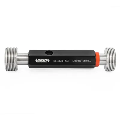 Tampão calibrador de rosca passa e não passa mf 6h m33,0 x 2,00 - tpnp 4139-33t insize
