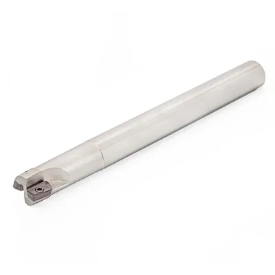Fresa de topo ø 16 x 150mm 2 cortes haste ø 15,0mm para inserto apmt 1135 - sansui