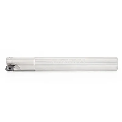 Fresa de topo ø 20 x 150mm 2 cortes haste ø 19,0mm para inserto apmt 1135 - sansui