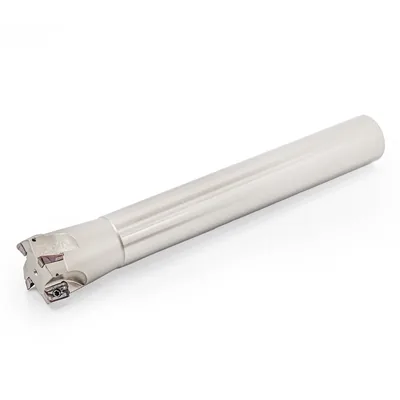 Fresa de topo ø 32 x 200mm 4 cortes haste ø 25,0mm para inserto bdmt 11t3 - sansui