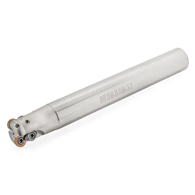 Fresa de topo ø 25 x 200mm 2 cortes haste ø 24,0mm para inserto rpmw 1003mo-xr - sansui