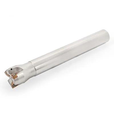 Fresa de topo ø 32 x 200mm 3 cortes haste ø 25,0mm para inserto wnmu 050408 - sansui