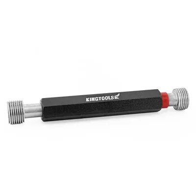 Tampão calibrador de rosca passa e não passa m12,0 x 1,00 6h - tpnp m12,0x1,0 king tools