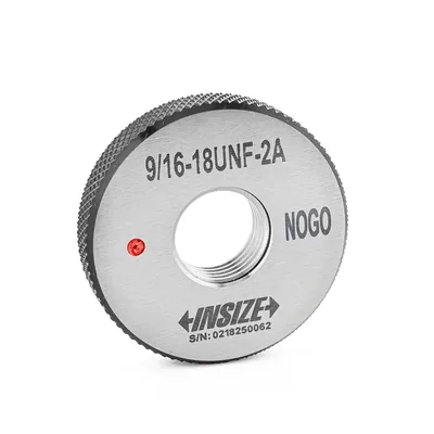 Anel calibrador de rosca não passa 2a unf 9/16 x 18 tpi - 4121-9d2n insize