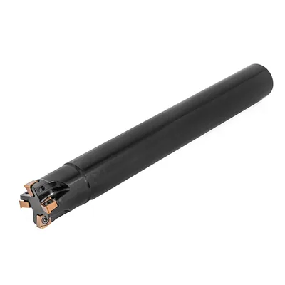 Fresa de topo ø 25 x 200mm 4 cortes haste ø 24,0mm para inserto 4nkt 060316 - guran