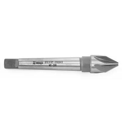 Escareador ø 16,0 x 100mm 60 graus encaixe cm1 din334b - 4202 indaço