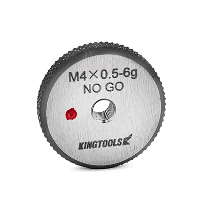 Anel calibrador de rosca passa 6g m04,0 x 0,50 - ap m4-0,5 king tools