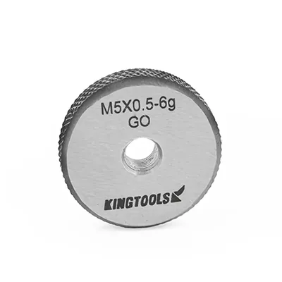 Anel calibrador de rosca não passa 6g m05,0 x 0,50 - anp m5-0,5 king tools
