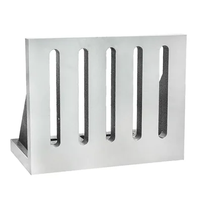 Cantoneira de ferro fundido com ranhuras 345 x 215 x 275mm - rap-14 mawbra