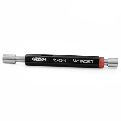 Tampão calibrador liso passa e não passa ø 06mm h7 - 4124-6 insize
