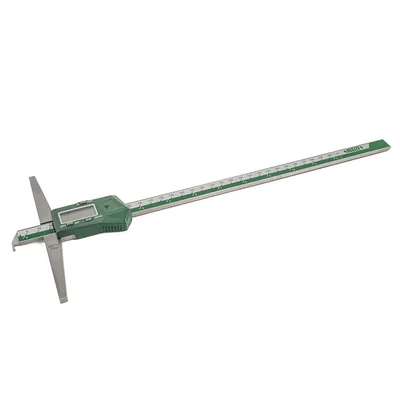 Paquímetro digital de profundidade com gancho 0 a 300 x 0,01mm com saída usb - 1142-300 insize