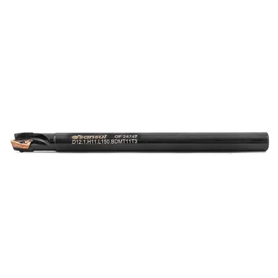 Fresa de topo ø 12 x 150mm 1 cortes haste ø 11,0mm para inserto bdmt 11t3 - guran